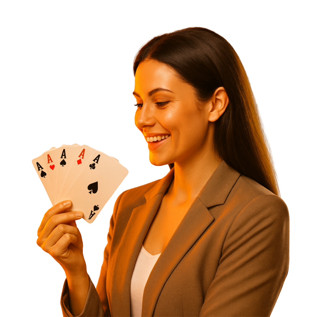 Casino mascot illustration